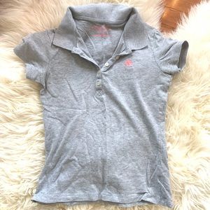 Gray Aeropostale Women’s Polo Shirt